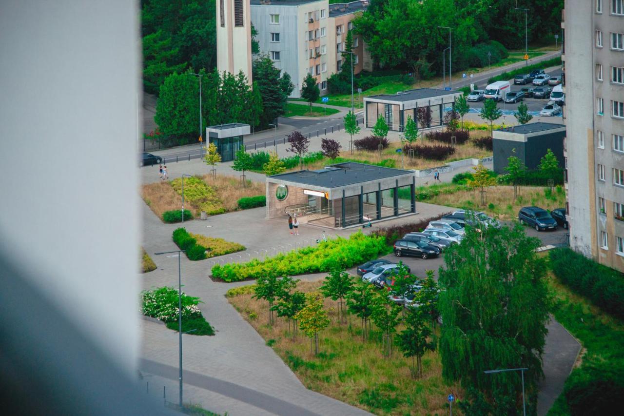 Apartament Panorama Varsóvia Exterior foto